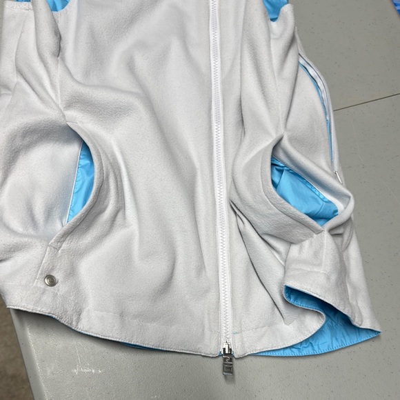 Peter Miller 
Thermal Block Reversible Gilet
Light Blue Sleeveless Vest - Picture 13 of 16